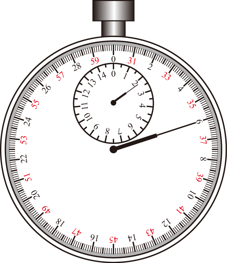 如图所示是小红同学精确测量从家到学校所用的时间下面读数正确的是