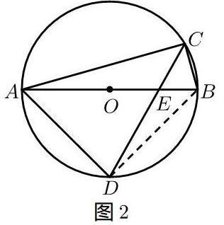 如图$1$,$	riangle abc$内接于$odot o$,点$d$是$overset{frown}