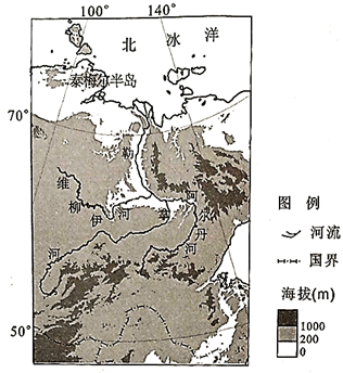 曾有猛犸象象牙出土,2012年,在泰梅尔半岛北部发现了一具距